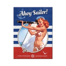 14337 Magnes Pin Up - Ahoy Sailor