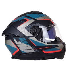 Kask intergalny LS2 Stream II Road Matt Black Blue