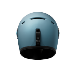 Kask intergalny retro John Doe JD/One Steel Blue