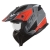 Kask z wypinaną szczęką LS2 Drifter Devor Black Red