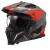 Kask z wypinaną szczęką LS2 Drifter Devor Black Red